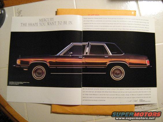 Sales Brochure first page