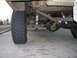 1978 Ford F-250 - Close-up of the rear suspension and axle assembly on a 1978 Ford F-250.