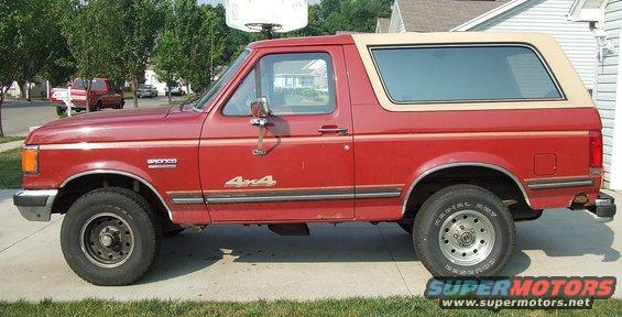 Stock Bronco...good starting point!