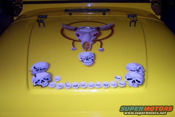 Bad Ass Airbrushed skulz