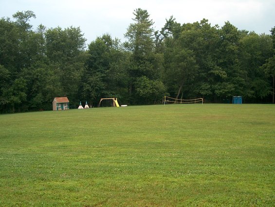 This is the field they gave us to camp in.
