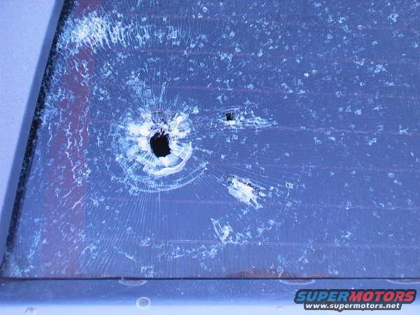 bulletholes.jpg It was hit in a shoot out where I USED to live off Havana st.