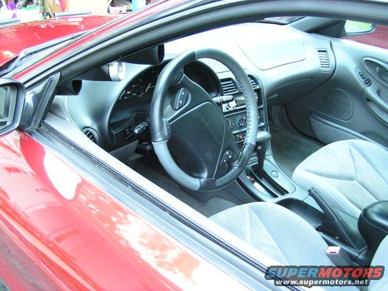 1996 Ford Probe interior showing dashboard, steering wheel, and seats