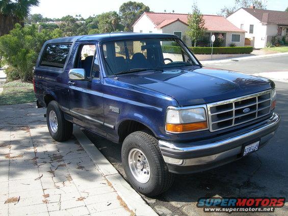 got the new bronco a few days later
