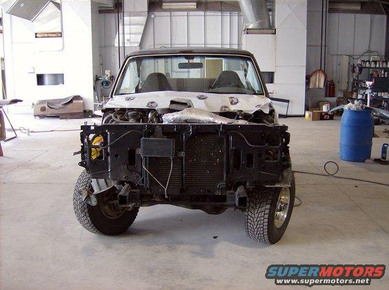 new radiator core mount
