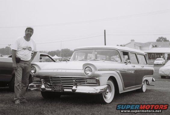 8093r11313.jpg Steve and his 57 Country Squire.  

This was one sweet car.  All original with less than 40,000 original miles.