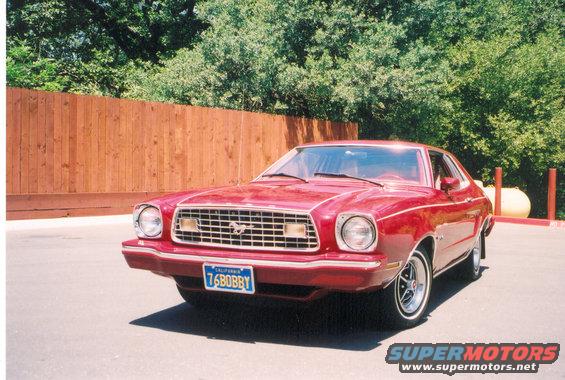Front of my 75 Mustang