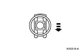 1.gif Fuel Line Fittings - Hairpin Clip 

Connect 

1. Inspect the fitting and the tube for damage. Remove any dirt or obstructions. 
2. Apply a light coat of clean engine oil to the male tube end. 
3. Insert a new hairpin clip into the fitting. 