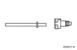 4. Align the tube and the fitting.