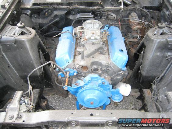 engine compartmen -clean