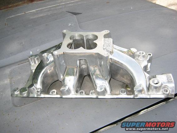 side view of intake