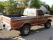 1977 Ford F-150 - This 1977 Ford F-150 pickup truck is brown and has been lifted.