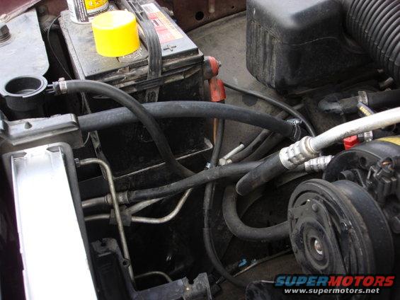 new-raditor3.jpg i replaced the heater return line and the over flow line.