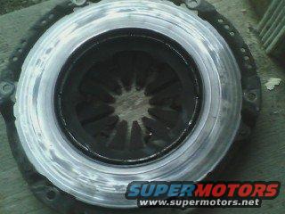 Clutch assembly with SuperMotors logo