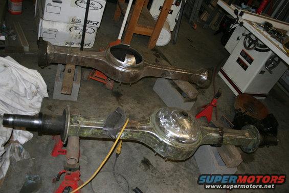 Empty housings, front cut... both rid of the CARC