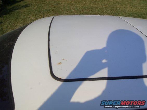 moonroof  rust