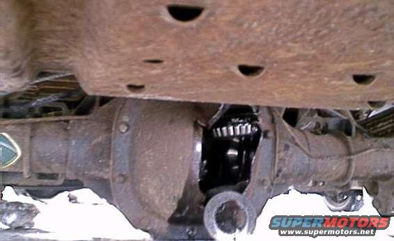 pumpkin.jpg Blown up pumpkin, gears hanging