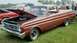 1976 Ford Ranchero - This 1964 Ford Falcon Ranchero is displayed with its hood open, revealing the engine bay.
