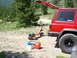 1996 Jeep Cherokee - my little brother's off-road Go-Ped we took up to ride around on