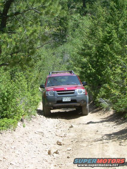 switz--sug-020.jpg shot of my dad coming up the spur road Black Bear Gulch which actually turned into a pretty difficult side trip!