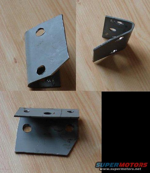 Different Shots of A bracket i had to make to bolt 12V Power outlet to
