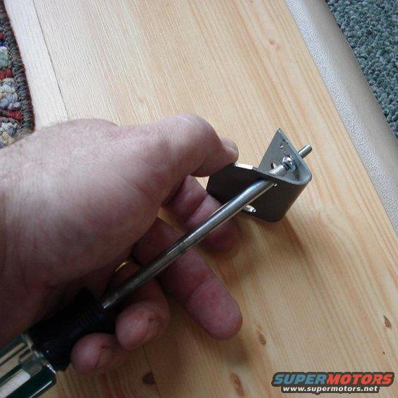 Had to drill larger holes for screwdrive to get access to the machine screws