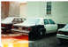 1987 Ford Crown Victoria LTD - A two-tone 1987 Ford Crown Victoria is parked outside in the snow, with its license plate visible.