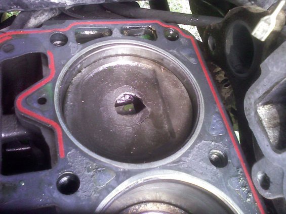 Next Time He will get forged pistons....bored and stroked Jeep I-6  4.0 to 4.6