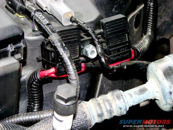 Waterproof Fuse Holders VGA  One 30A for Low beams and One 30A for High beams