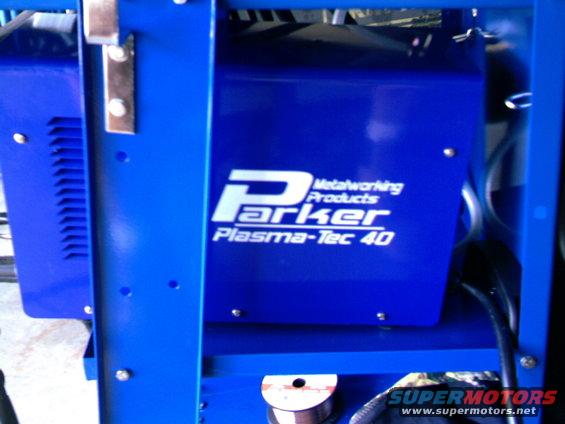 Blue Parker Plasma-Tec 40 metalworking equipment