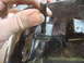 1984 Ford Bronco - Knock out freeze plug on the rear shift rail