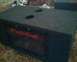 1901 Honda Odyssey - Car audio subwoofer box with Rockford Fosgate branding and two cup holders.