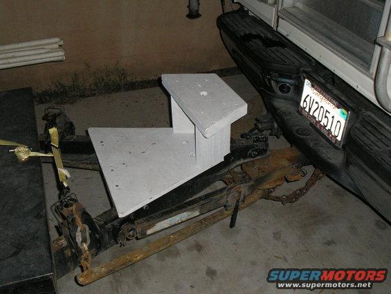 step on trailer tongue