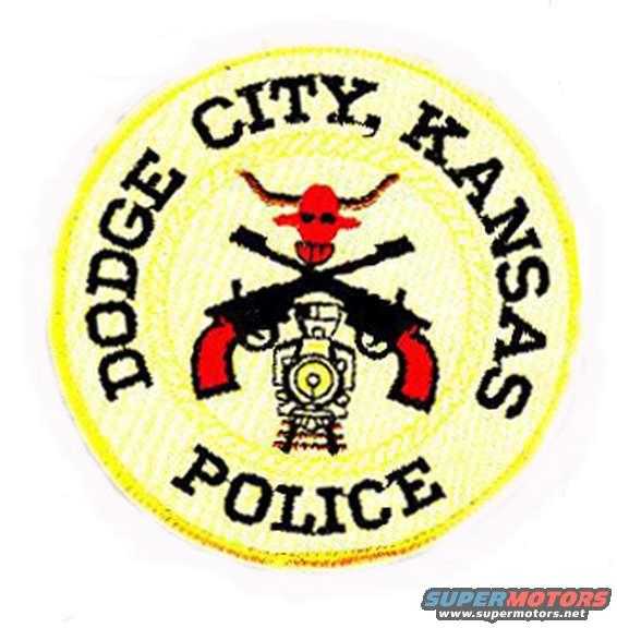 Dodge City Police Department patch