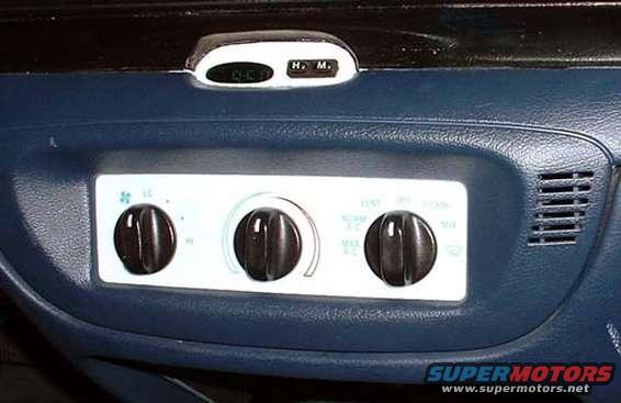 whitepanel.jpg Looks awsome!  Only drawback is that the blue panel (in the middle)lights up clear!  Went ahead and painted up the clock to match.  Once I get the white face guages, it should tie in pretty well.