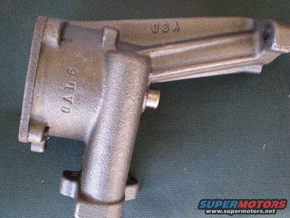Metal casting with 'CAL 6' and 'USA' stamped on it