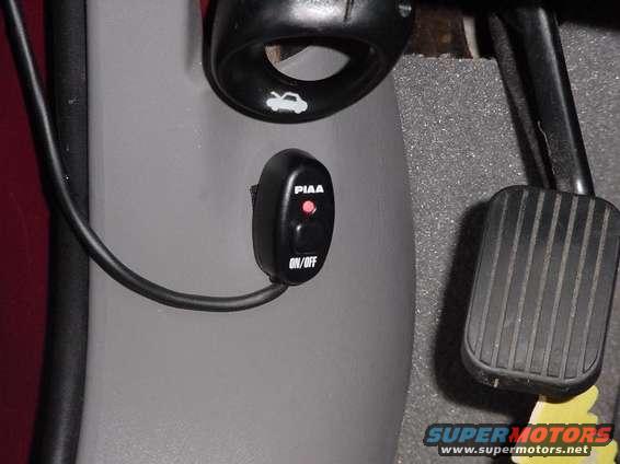 Driving light switch