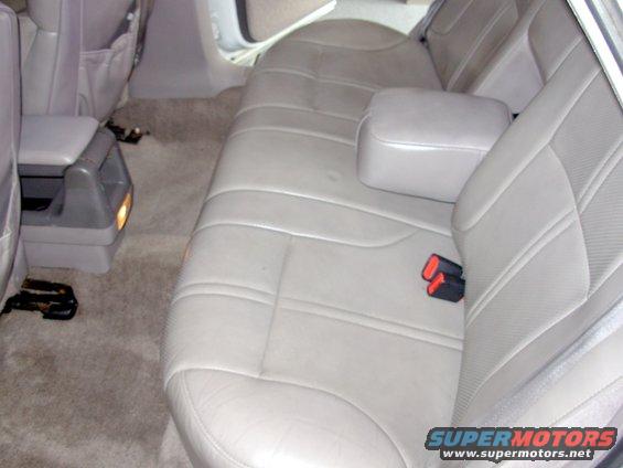 Rear seat