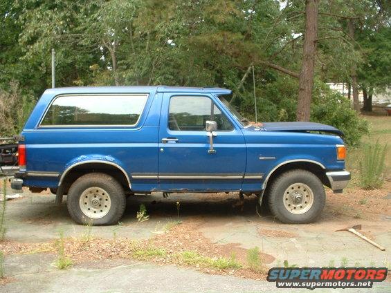 The first stage of repairing "Ole Big Blue"
