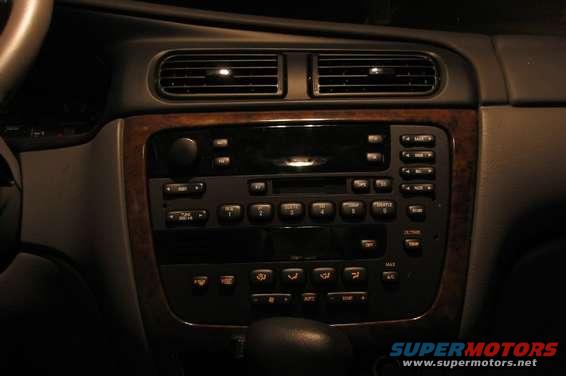 radio/hvac controls