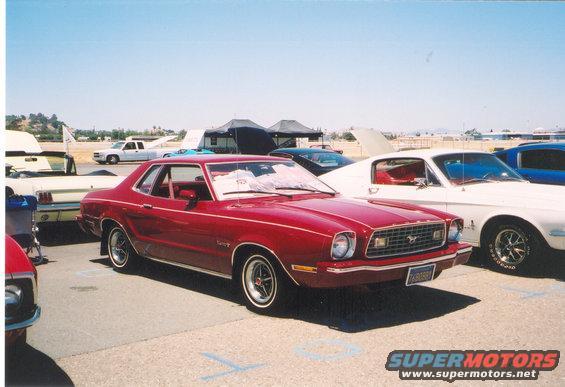 1975 Mustang II at MCA show in CA