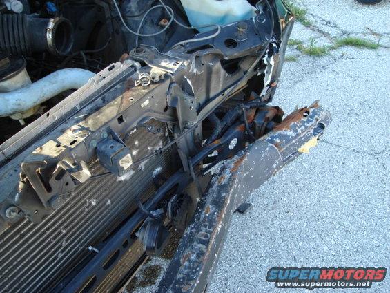 1992 Ford Crown Victoria front end damage