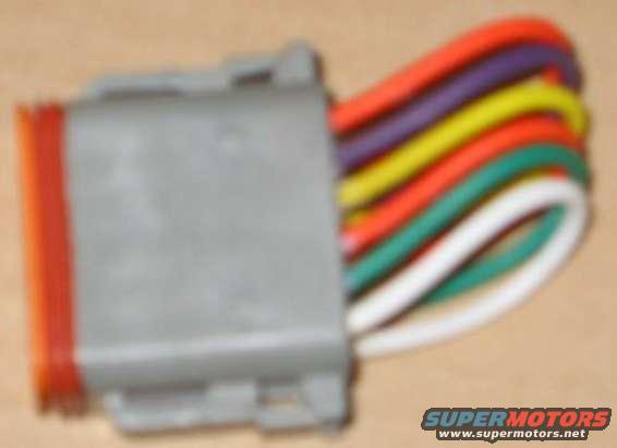 bypass connector. when removing ignition, plug bypass into harness to allow car to run as stock.