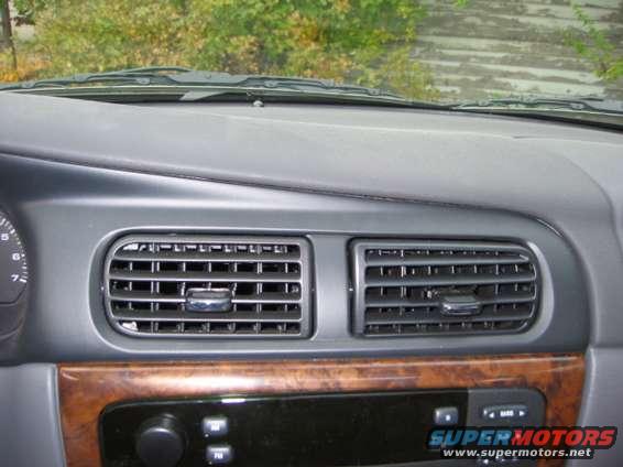 3. Central Air Vent 
4. Central Air Vent Accent