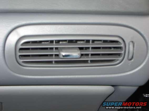 18. Passenger Side Air Vent