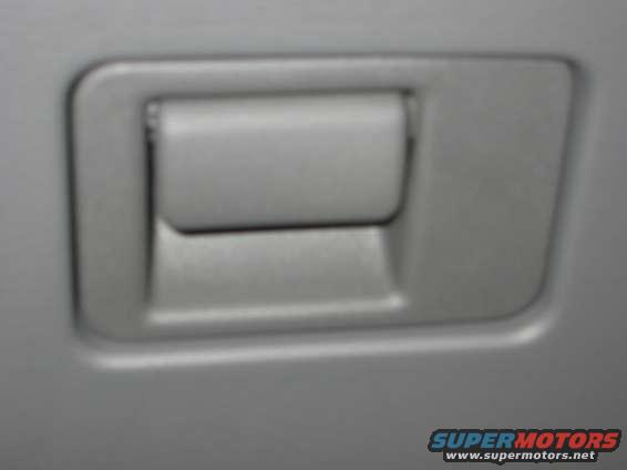 15. Glove Box Accent
16. Glove Box Handle