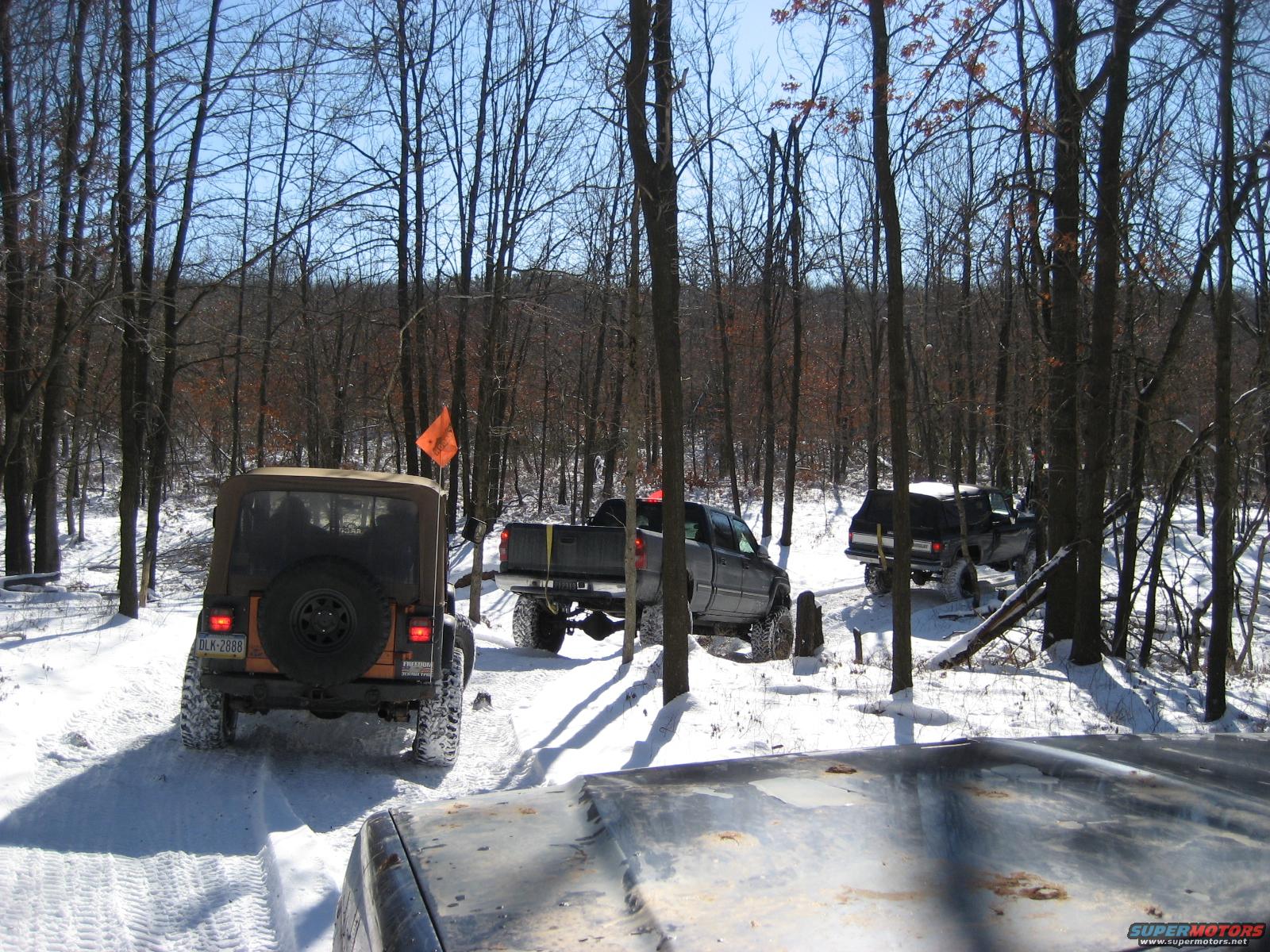 snow wheeling