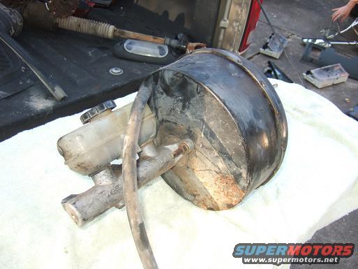 f250 brake booster and MC