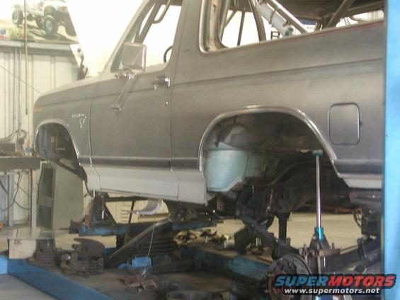 Fenders trimmed
