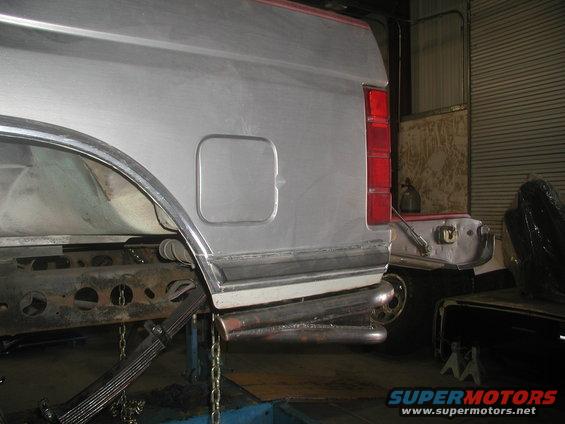 Reat corner body trimmer & bumper